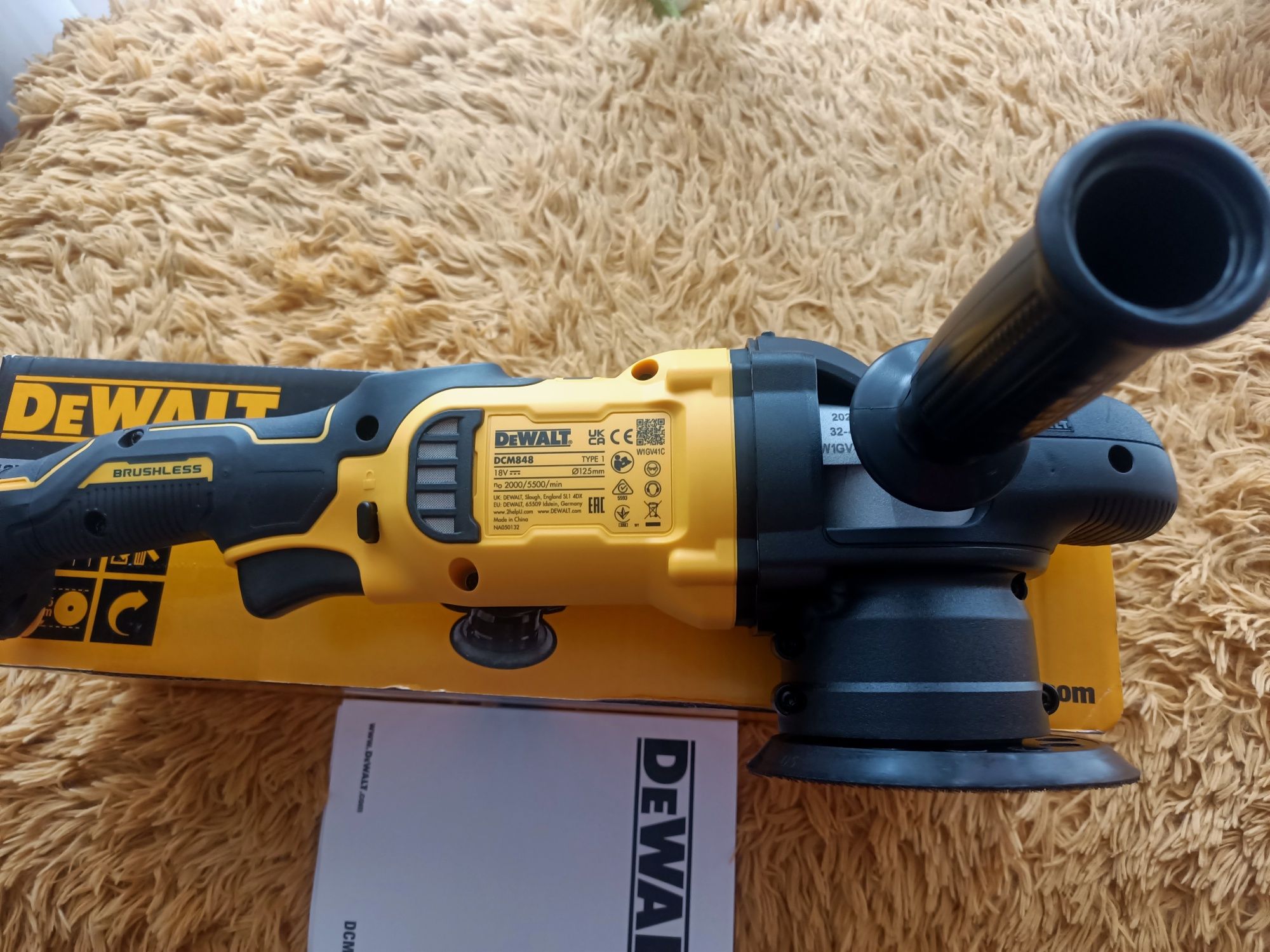 Nowa24rok polerka DeWalt dcm848n