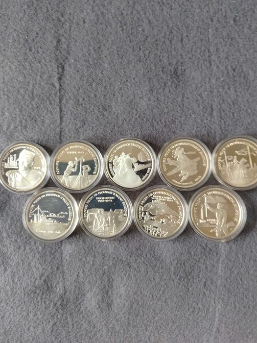 Polskie monety kolekcjonerskie , srebro .