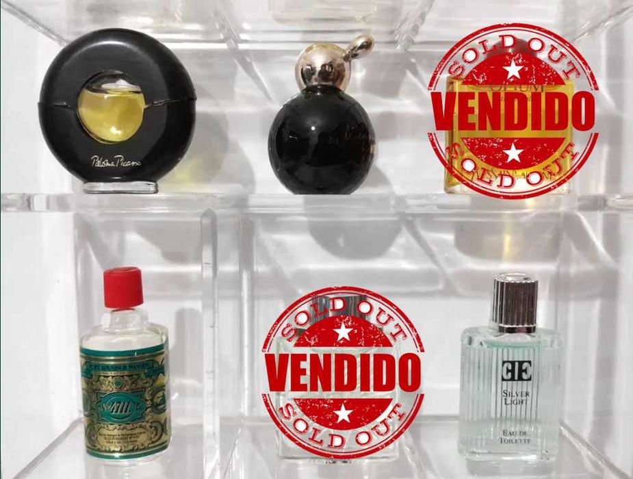 Colecção de Perfumes miniatura (Originais) - Set 3 (Actualizado)