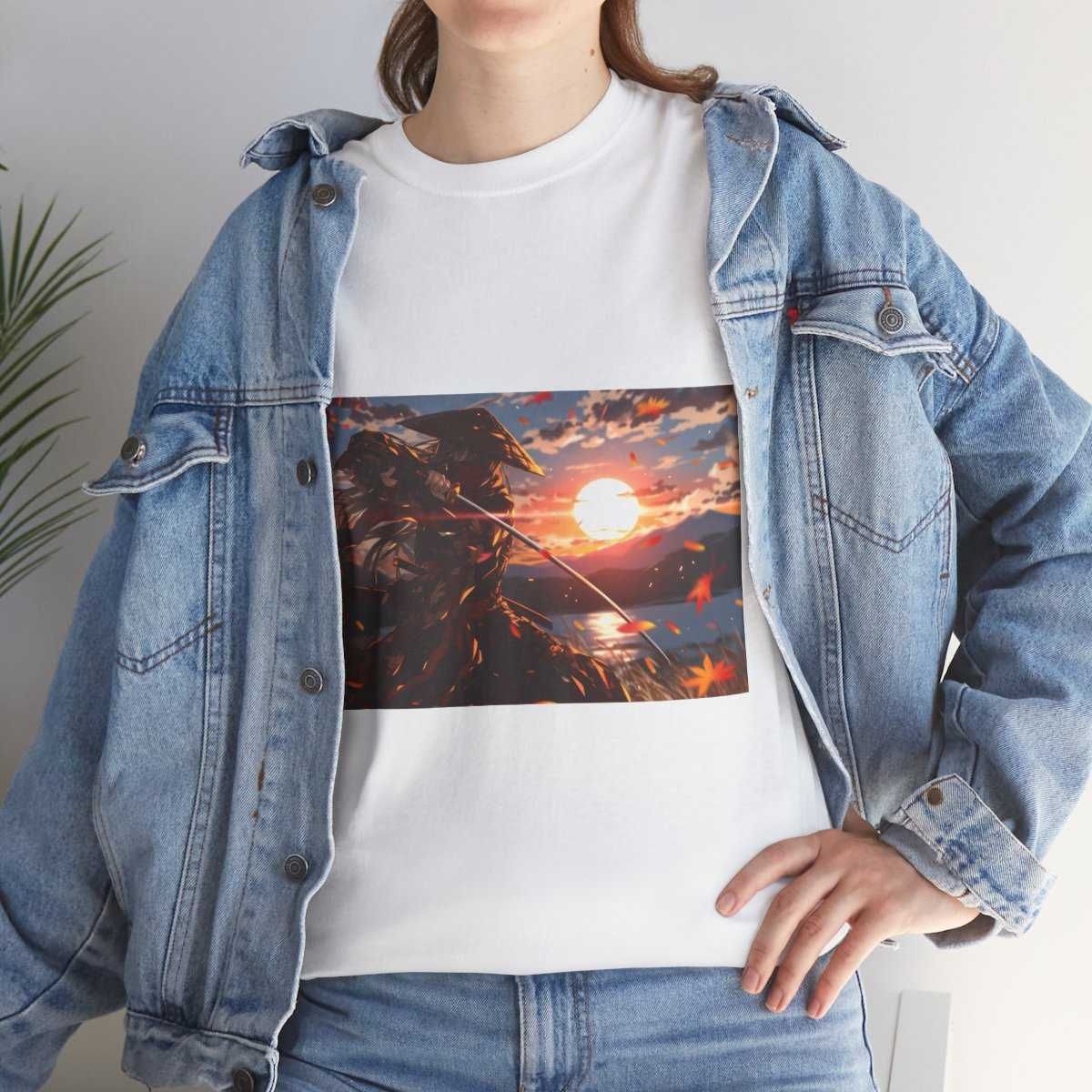 T-shirt algodão Unisexo SAMURAI