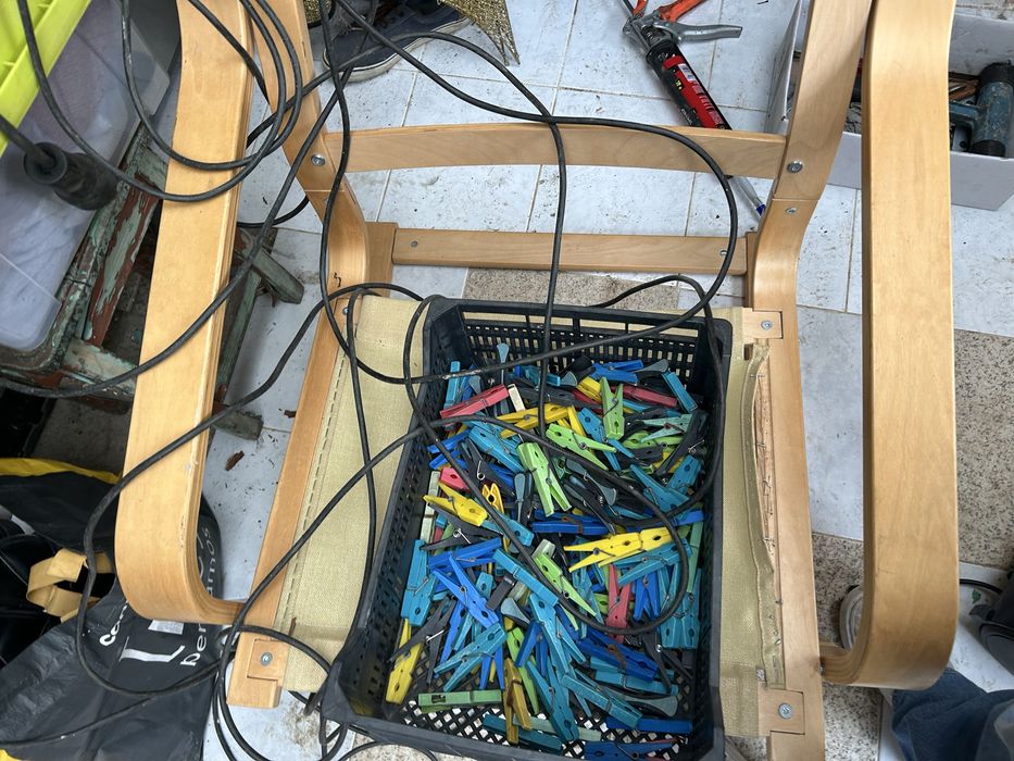 Cadeira ikea para restauro