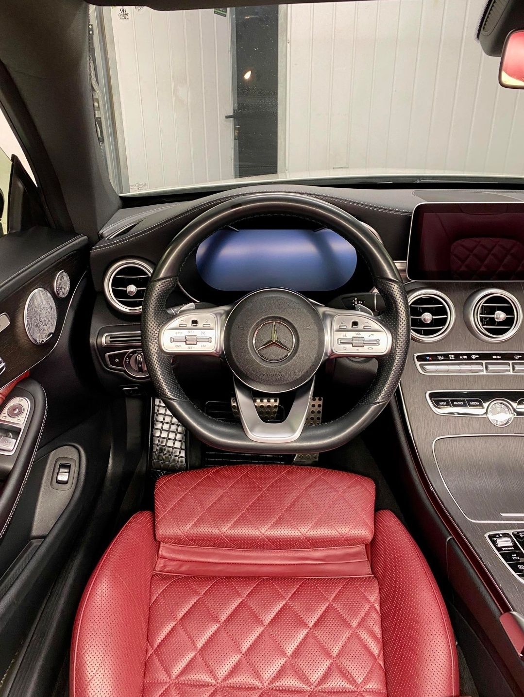 Mercedes C220d coupe * AMG line * Salon Polska * bezwypadkowy *
