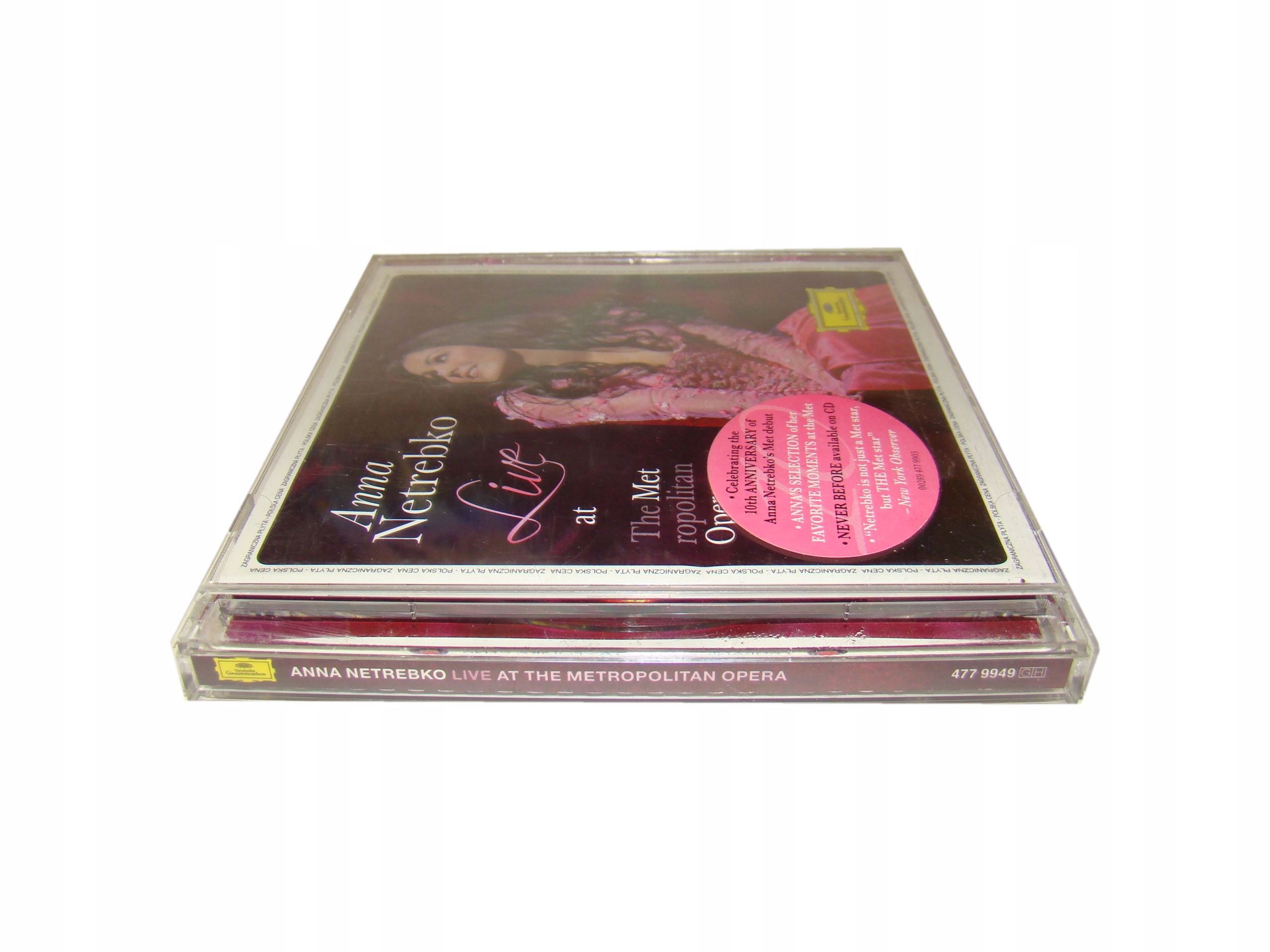Anna Netrebko Live At Metropolitan Opera CD *