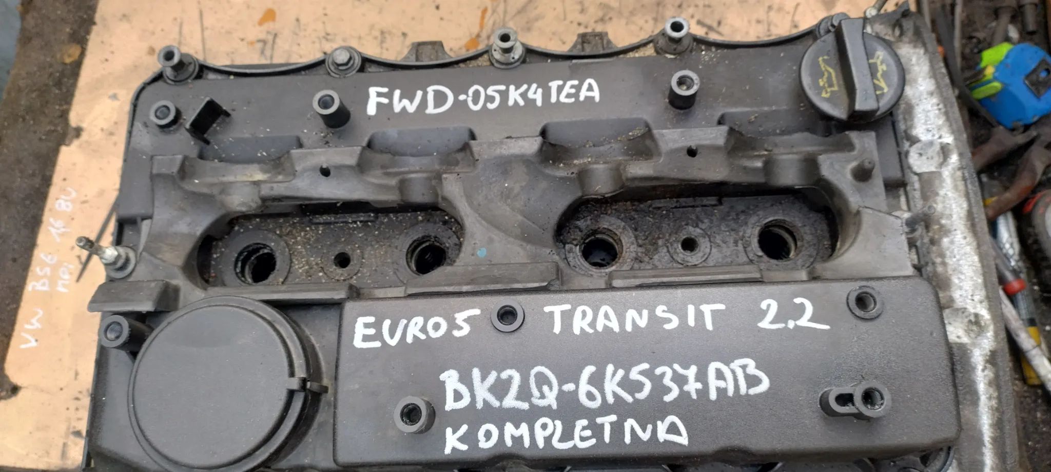 Ford Transit 2,2 tdci euro 5 głowica kompletna BK2Q6K537AB