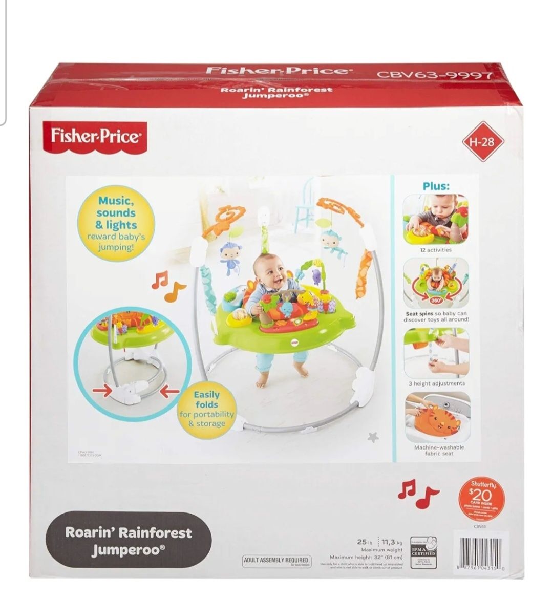 Saltador Fisher Price - Tigre