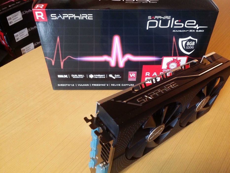 Sapphire Pulse RX 580 8GB GDDR5 Okazja, po profesjonalnym serwisie !