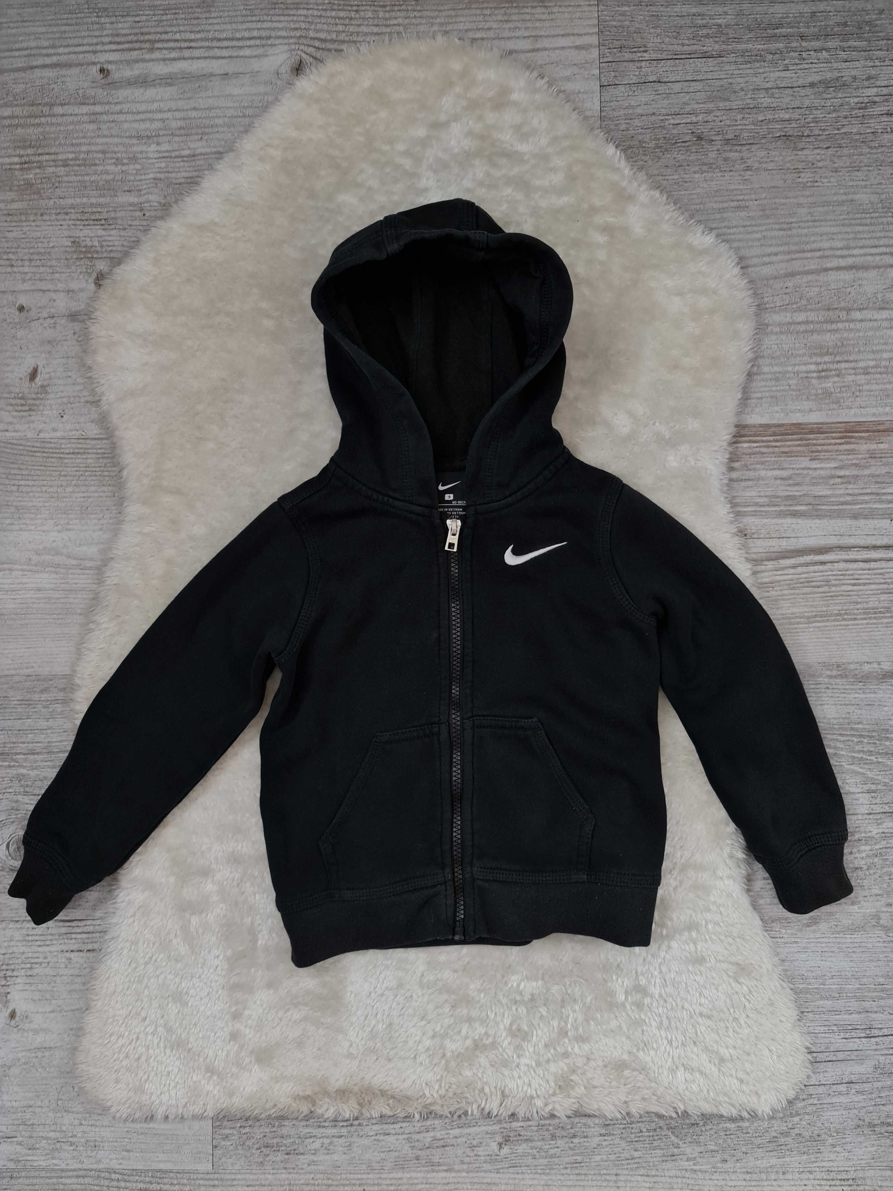 Bluza z kapturem Nike Swoosh Czarna Rozmiar 92 - 98 na Wiek 2 a 3 Lat