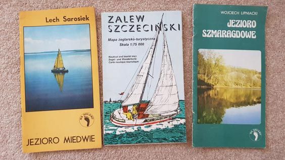 Mapa turystyczna plan miasta Szczecin lata 70/80