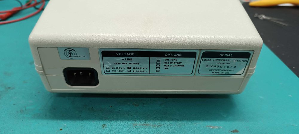 Contador universal HP 5315A (100MHz)
