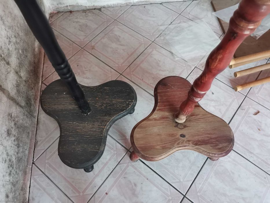 Kwietniki drewniane PRL