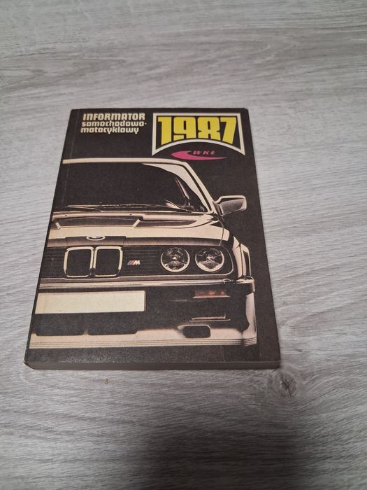 Bmw m 3 informaor samocjodowy 1987r