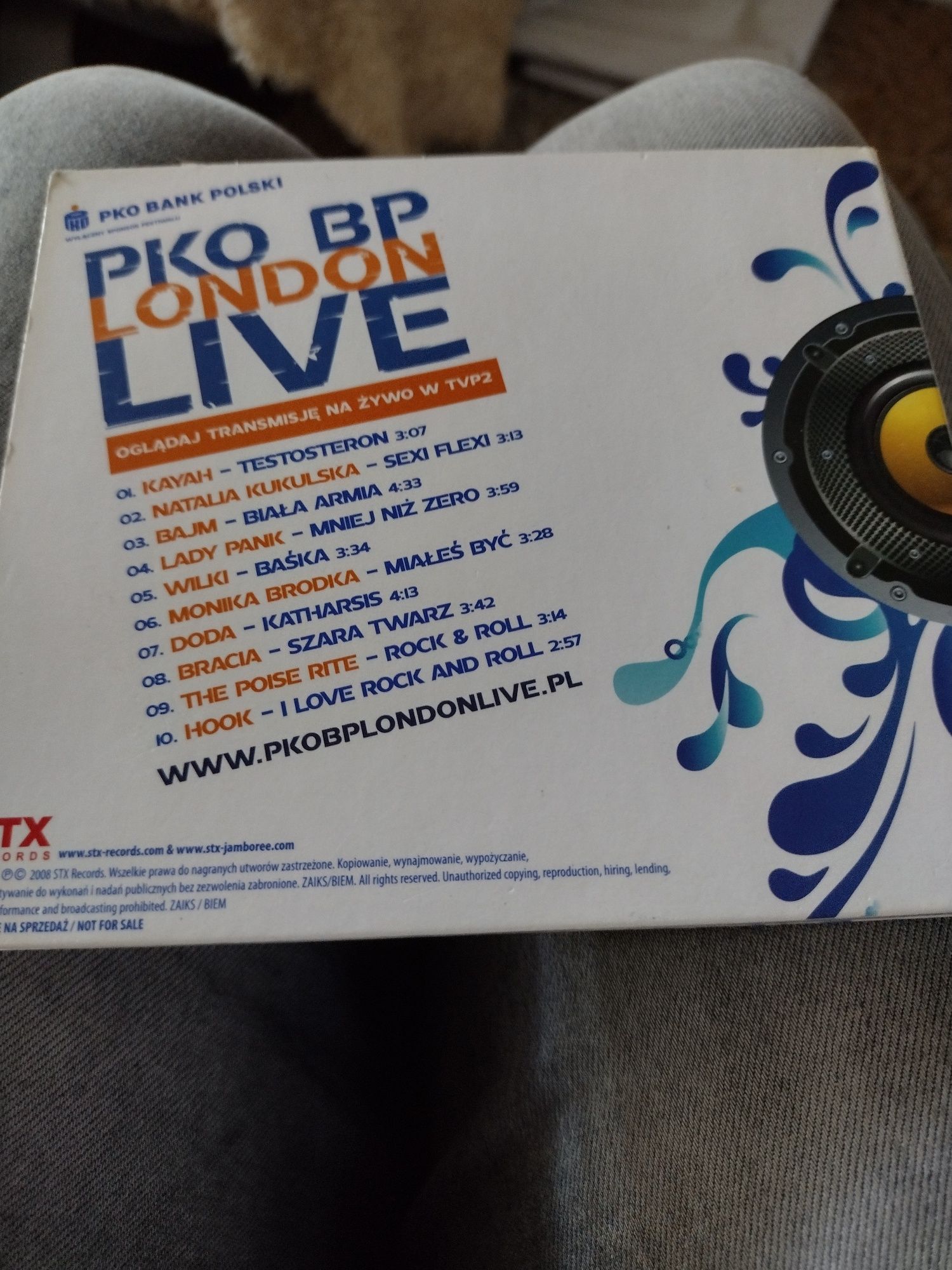 Płyta CD PKo Bp London Live