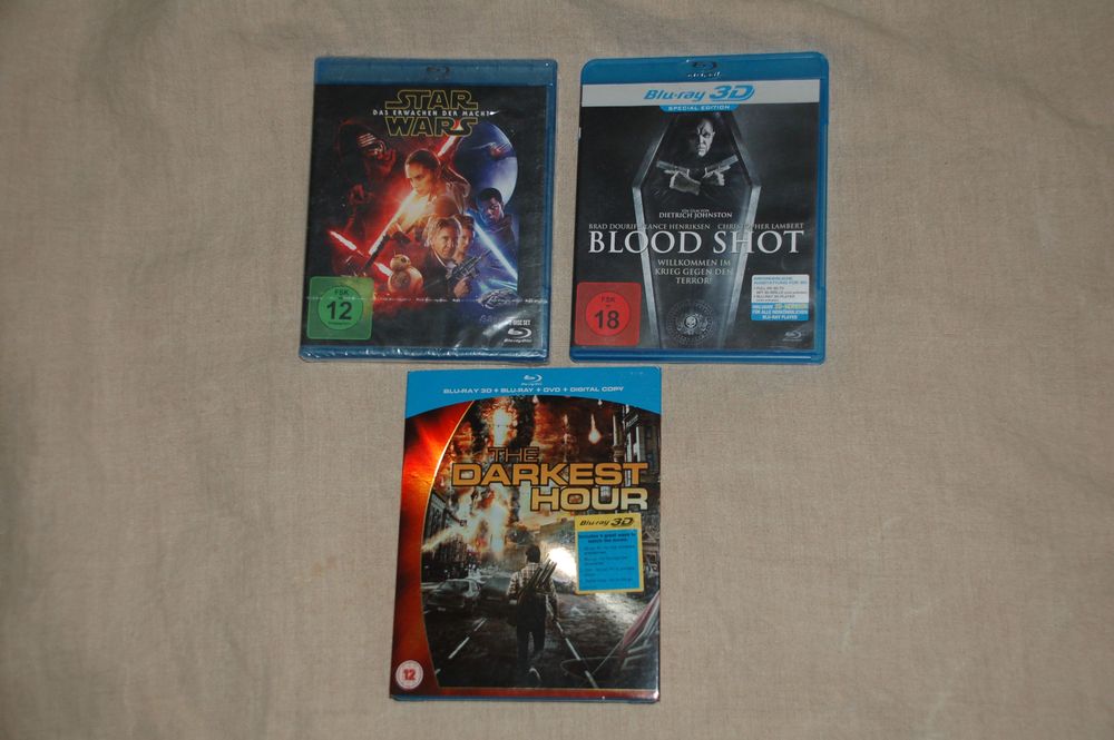 Blu-ray диски 3  D   , разные