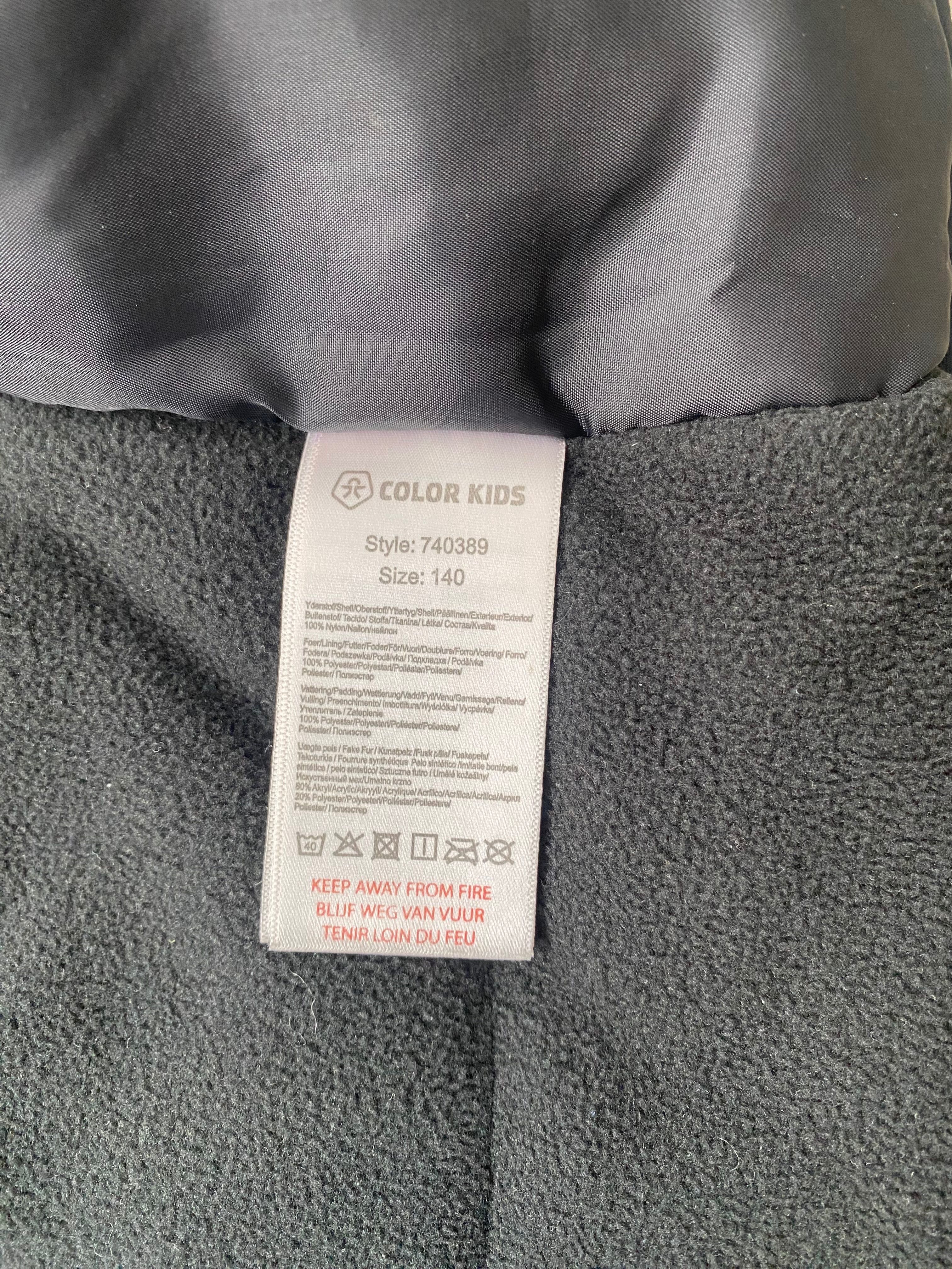 Kurtka zimowa Color Kids rozm. 140 membrana 10 000