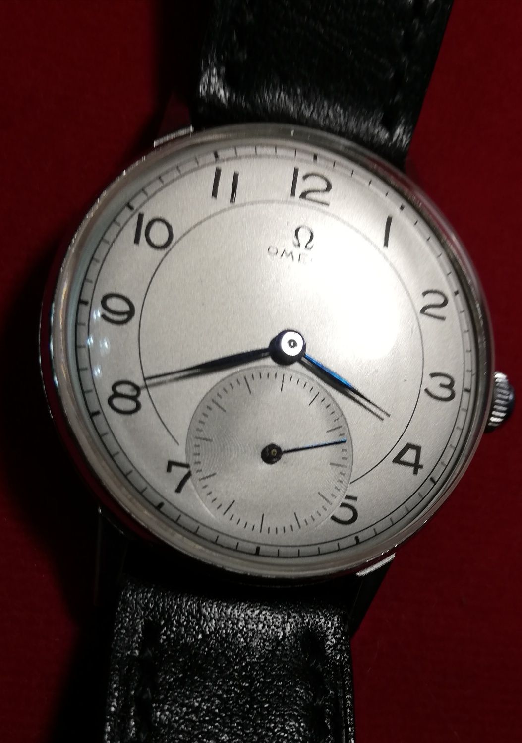 Zegarek męski Omega lata 40te Vintage cal 30t2 Unikat