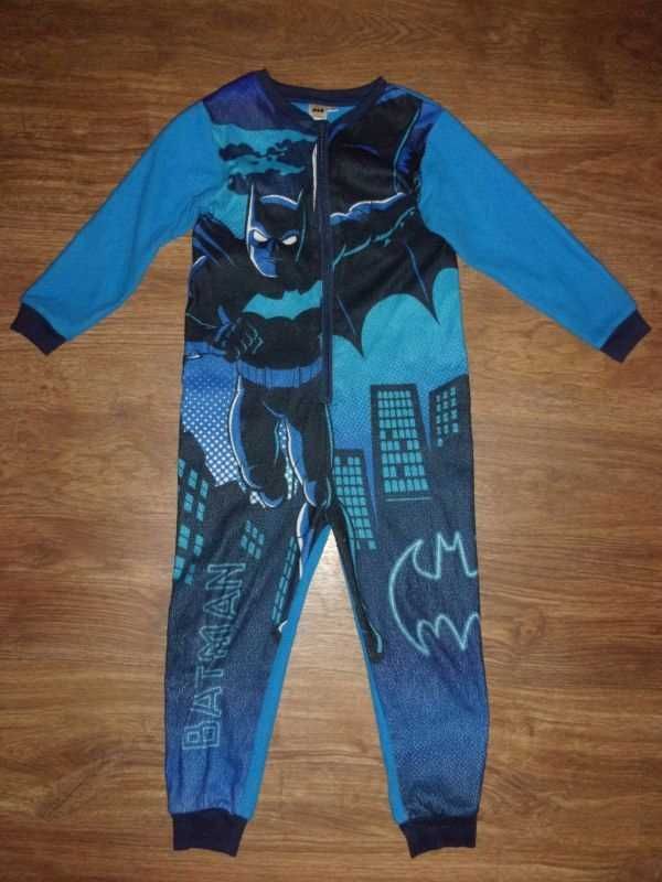 BATMAN polar kombinezon śpioch onesie 122-128 strój