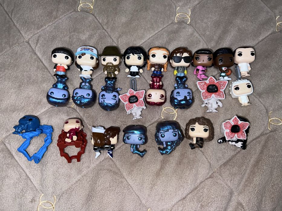 вся колекція кіндерів дивні дива осд stranger things