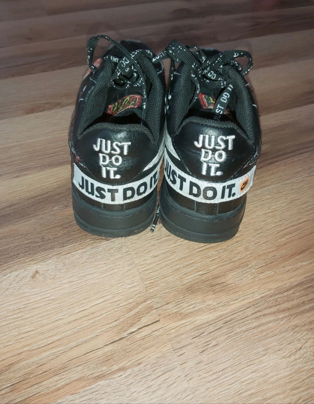Buty Nike Air Force Just Do It Czarne