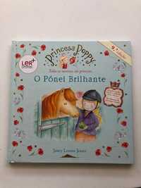 Livro Princesa Poppy - O Pónei Brilhante