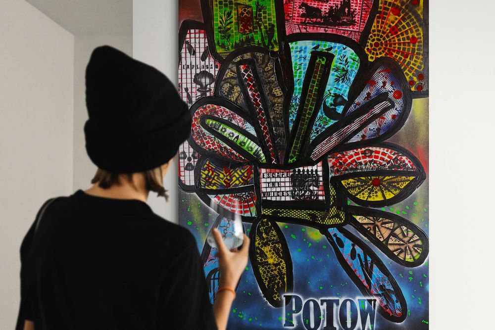 Quadro - Uma peça de decoração — impressão em tela - Arte - POTOW