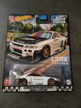 Nissan Skyline GT-R R34 LBWK Liberty Walk Boulevard Hot Wheels Premium