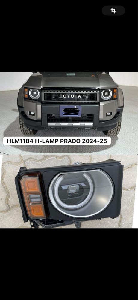Фары основного света ( Full Led) Land Cruiser Prado