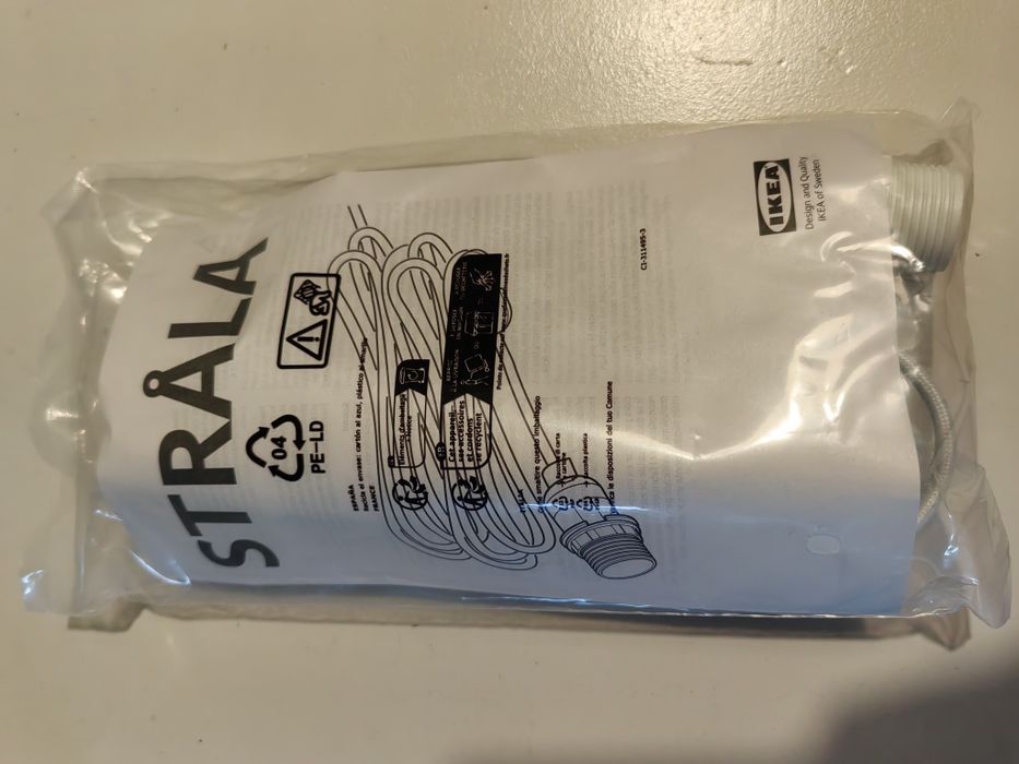 Oprawka z kablem Ikea Stala