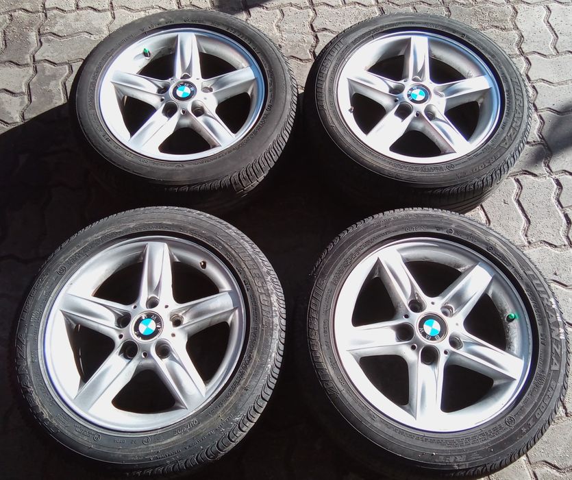 JANTES BMW SÉRIE 1 R16 COM PNEUS 205/55 FURAÇÃO 5X120