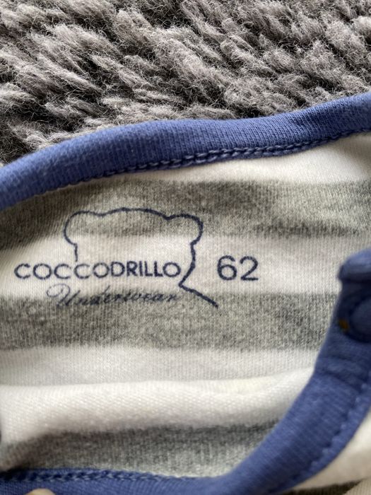 2 pary body na długi rękaw, pajac, pajacyk, Cocodrillo, 62