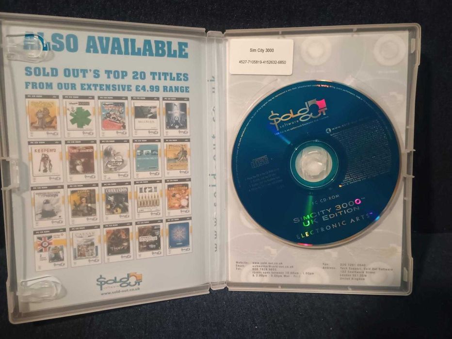 Sim City 3000 UK Edition