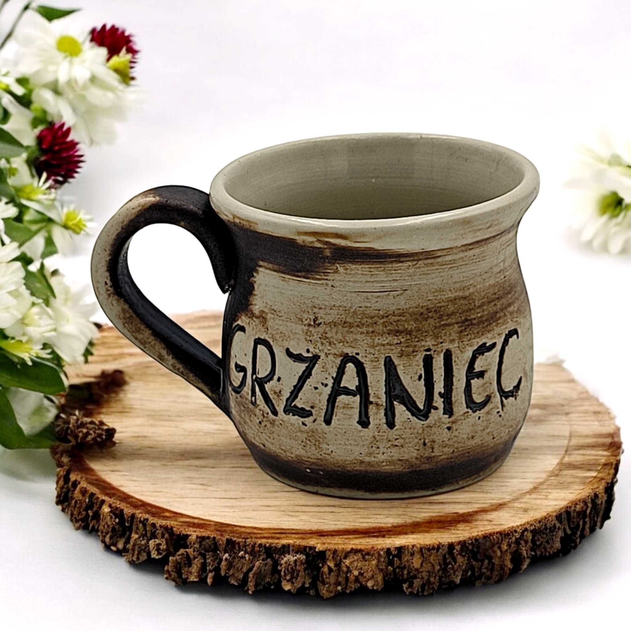 Kamionkowy Kubek do Grzańca, Kubek do Grzanego Wina, Gliniany Kubek