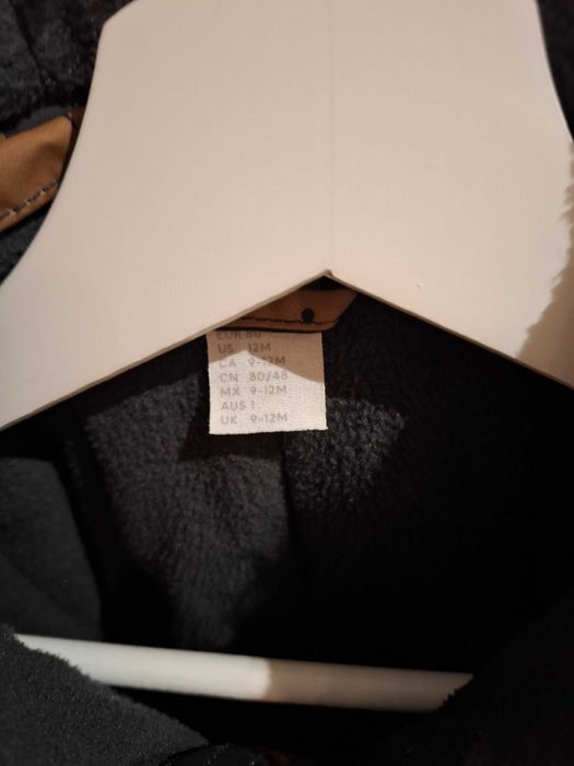 Kombinezon zimowy hm 9-12 miesięcy, 80 rozmiar