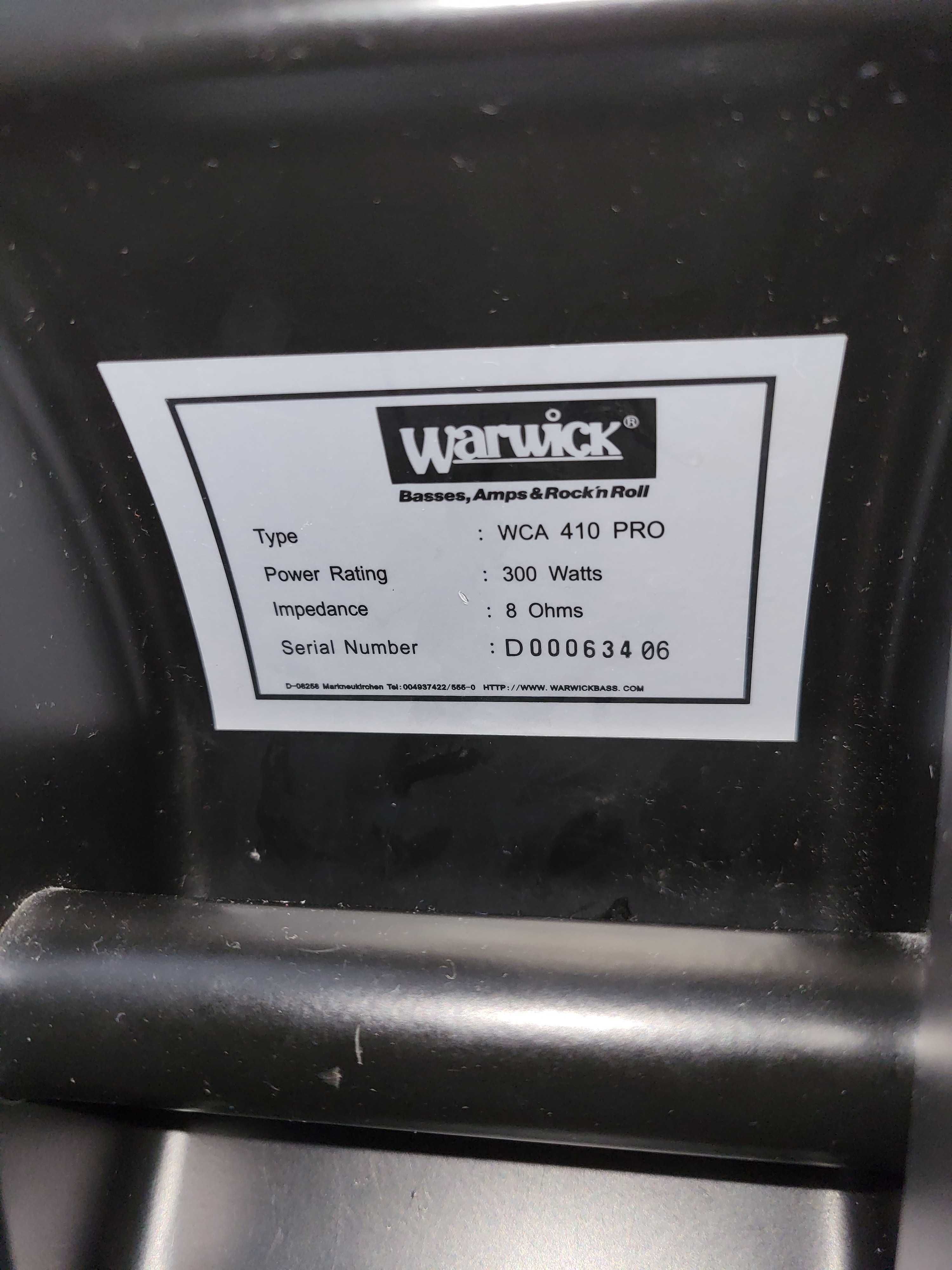 Warwick WCA 410 PRO kolumna basowa