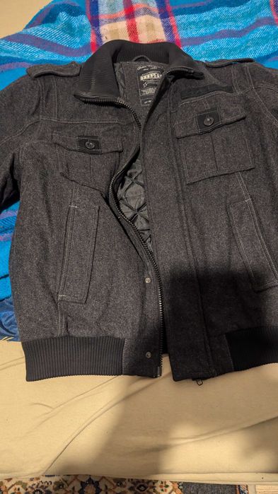 Kurtka wełniana męska xl