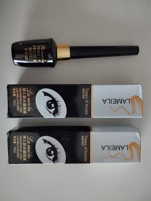 2x eyeliner w płynie nowe po 10 mm