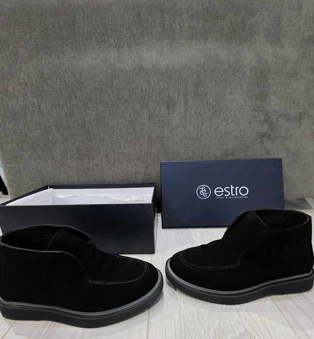Чоботи Estro ( натуральная замша)