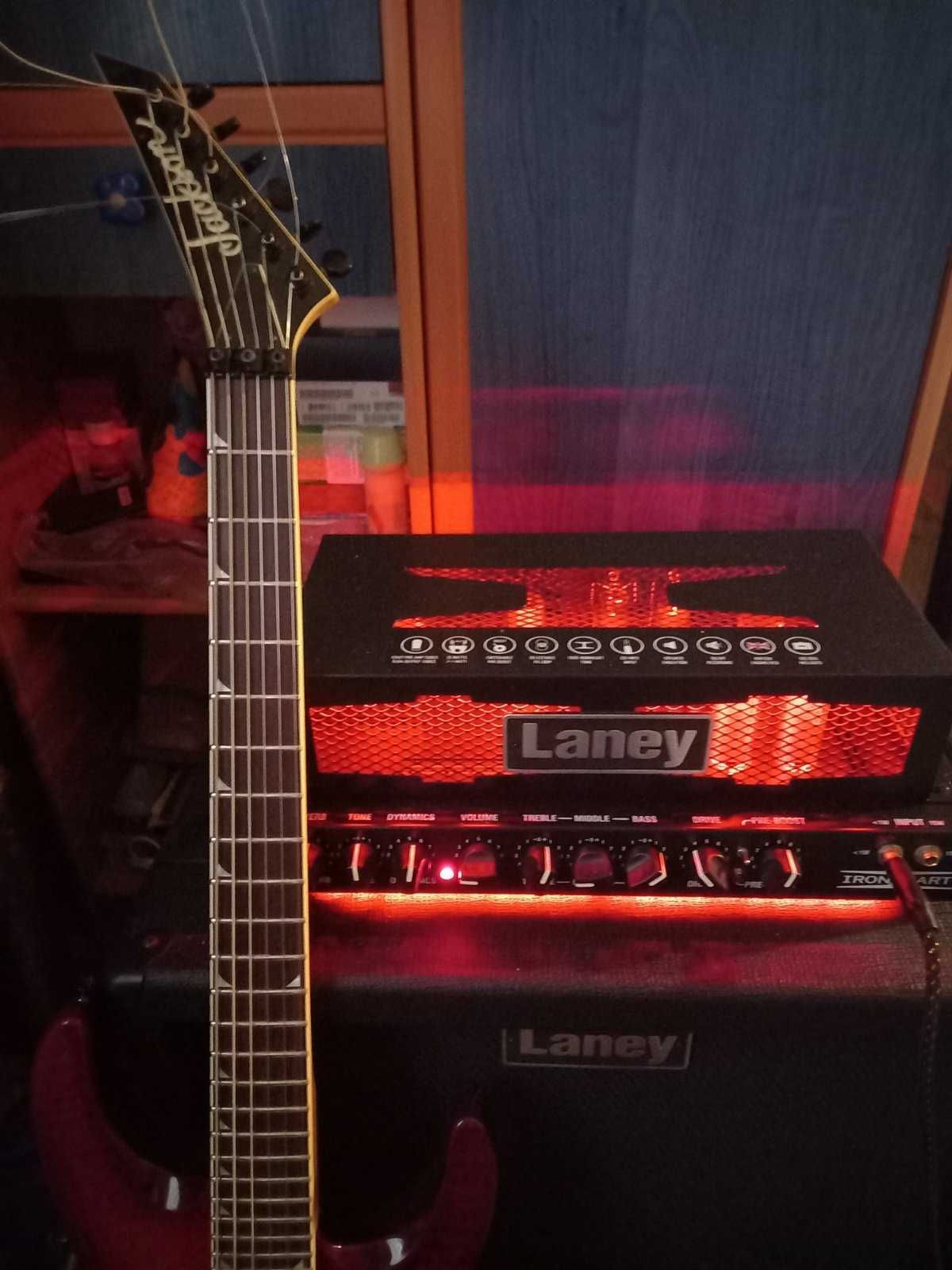 Ламповый гитарный усилитель Laney IRT15H + Кабинет