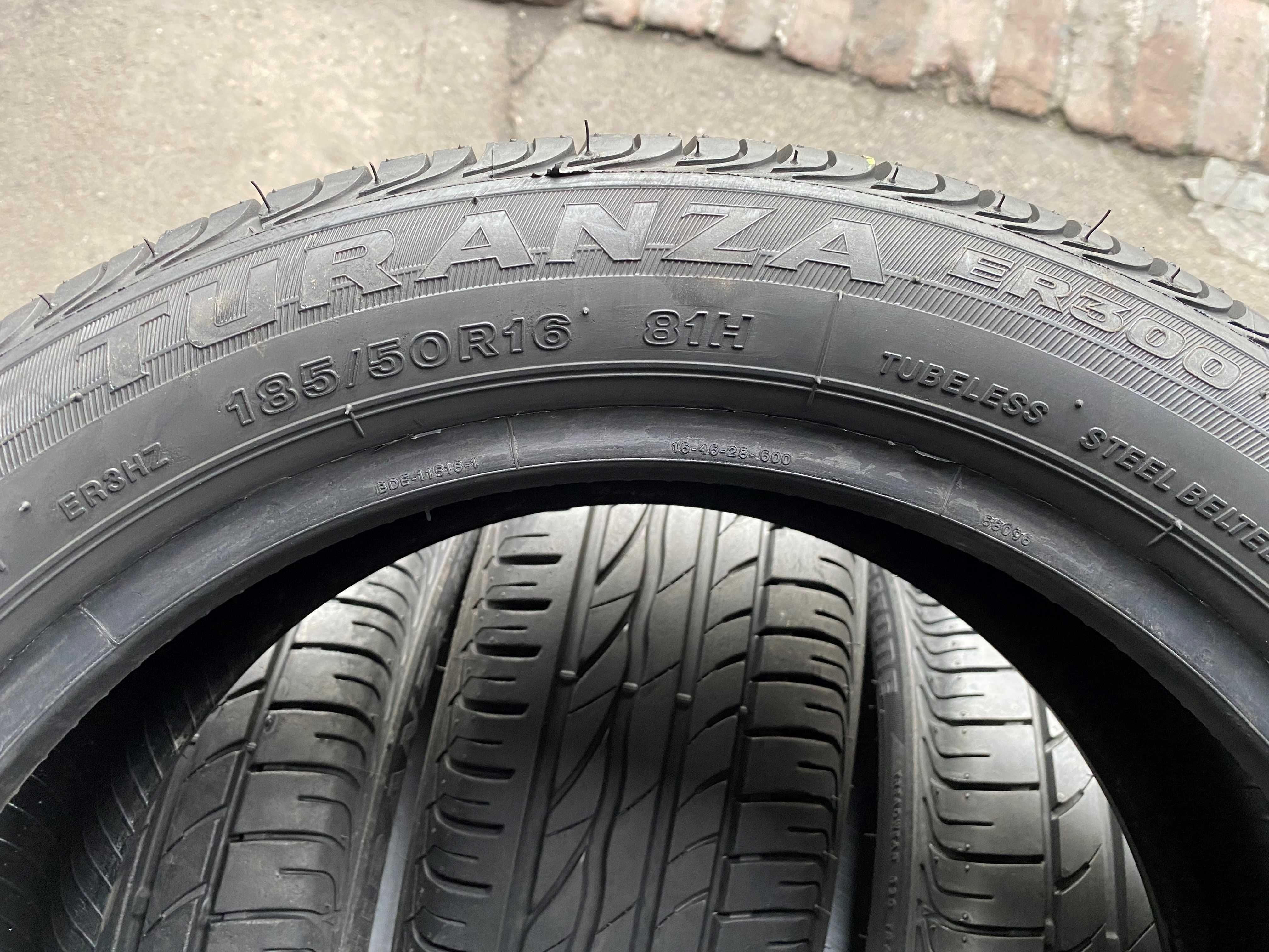 Komplet opon Bridgestone 185/50 R16