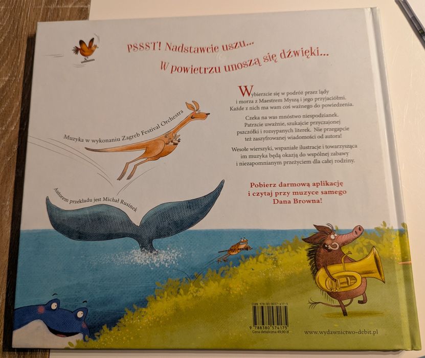 "Symfonia zwierząt" Dan Brown