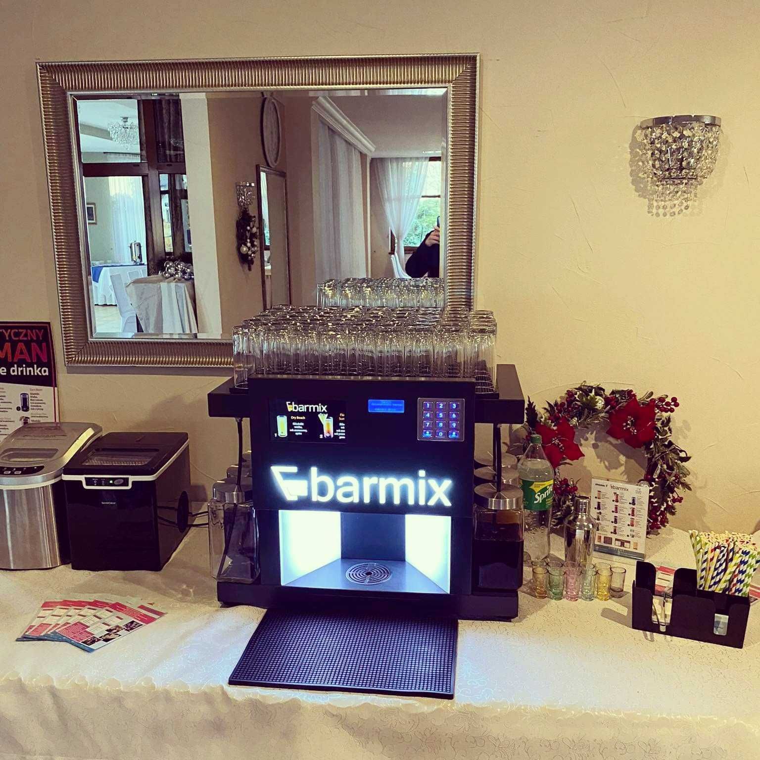 Barmix automatyczny barman atrakcje na wesele urodziny event drinki