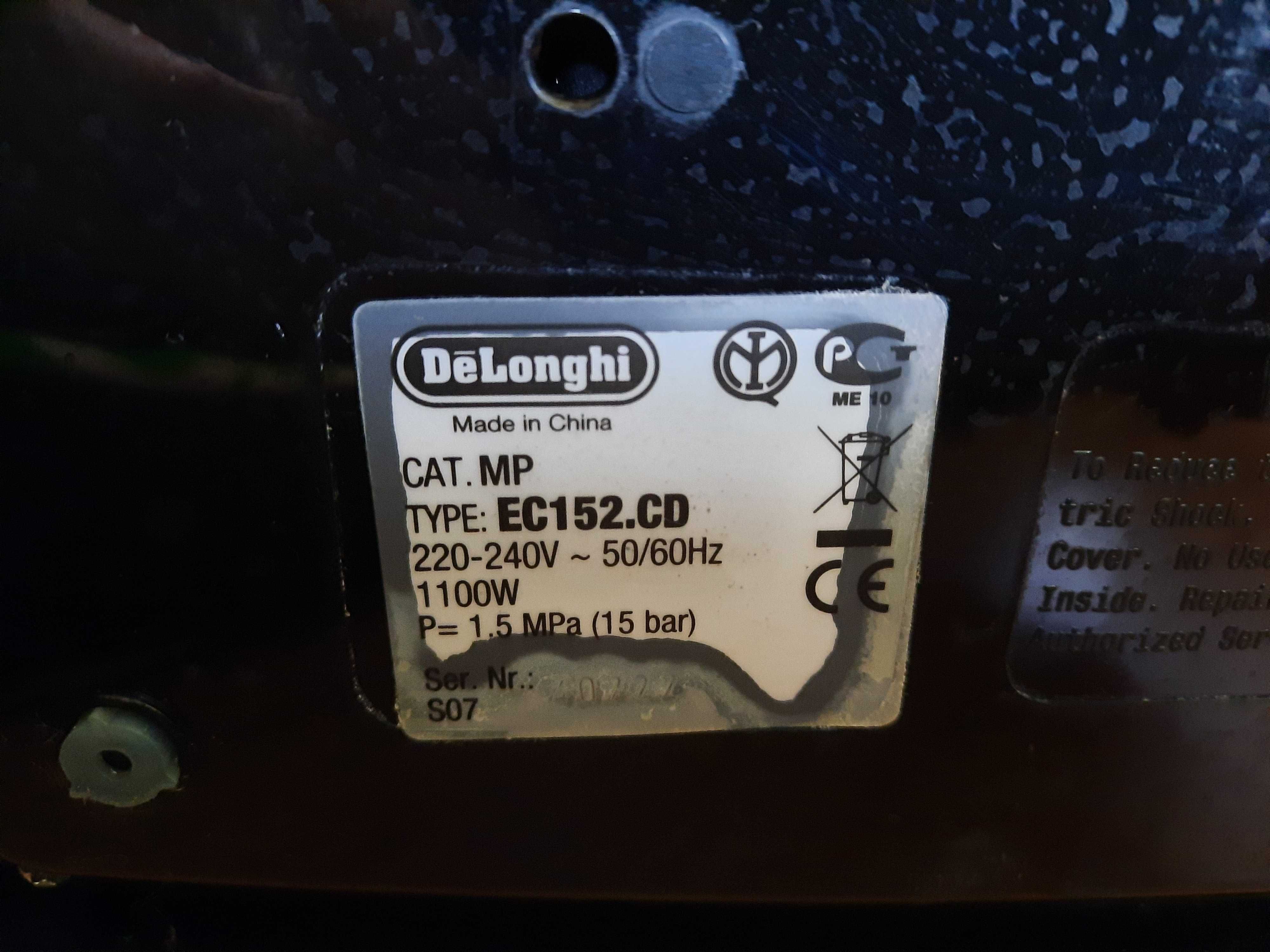 Ekspres kolbowy DeLonghi uszkodzony