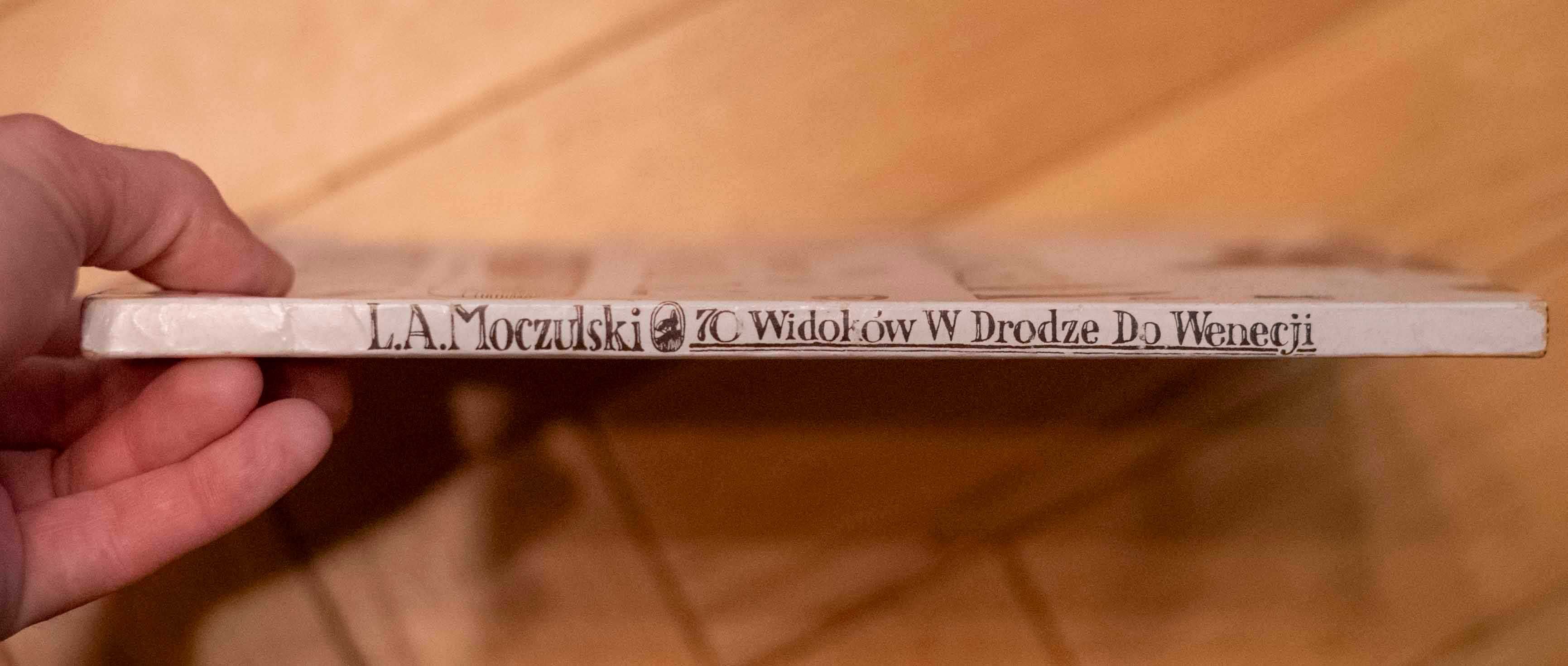 Moczulski 70 Widoków W Drodze Do Wenecji Poezja Wydawnictwo a5 1990