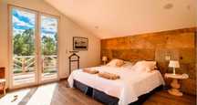774615 - Quarto com cama de casal, com varanda...