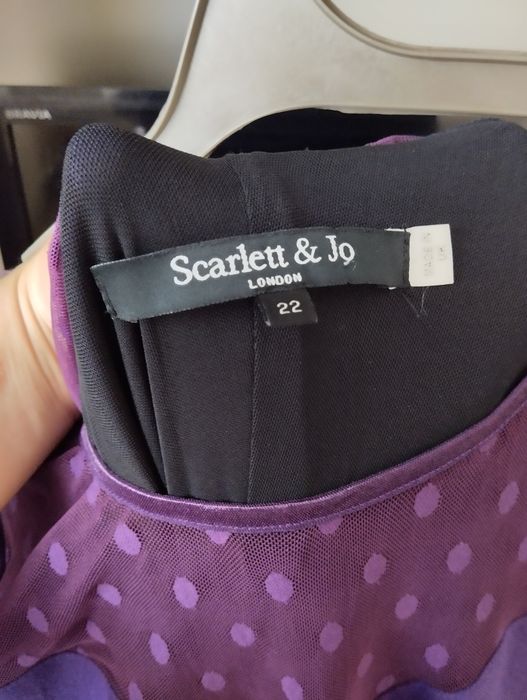 Плаття фіолетове