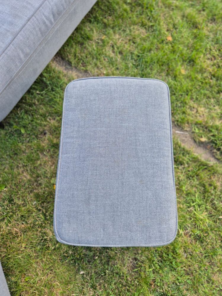 Zestaw Strandmon Ikea - sofa, fotel uszak, pufa/podnóżek