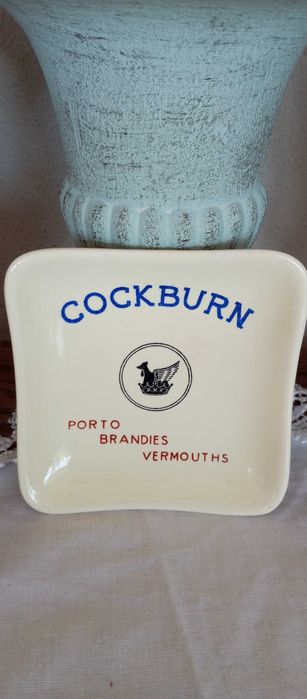 Cinzeiro publicitário antigo Lusitânia vintage