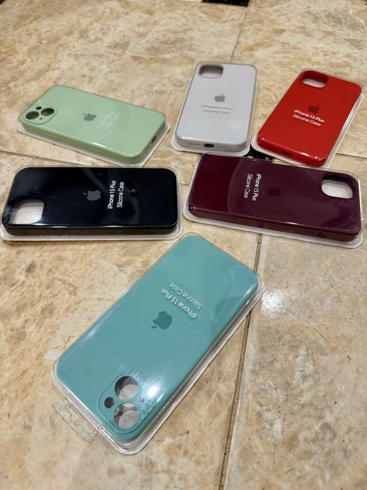 Чехол iphone 15 Plus цена за все 6 штук