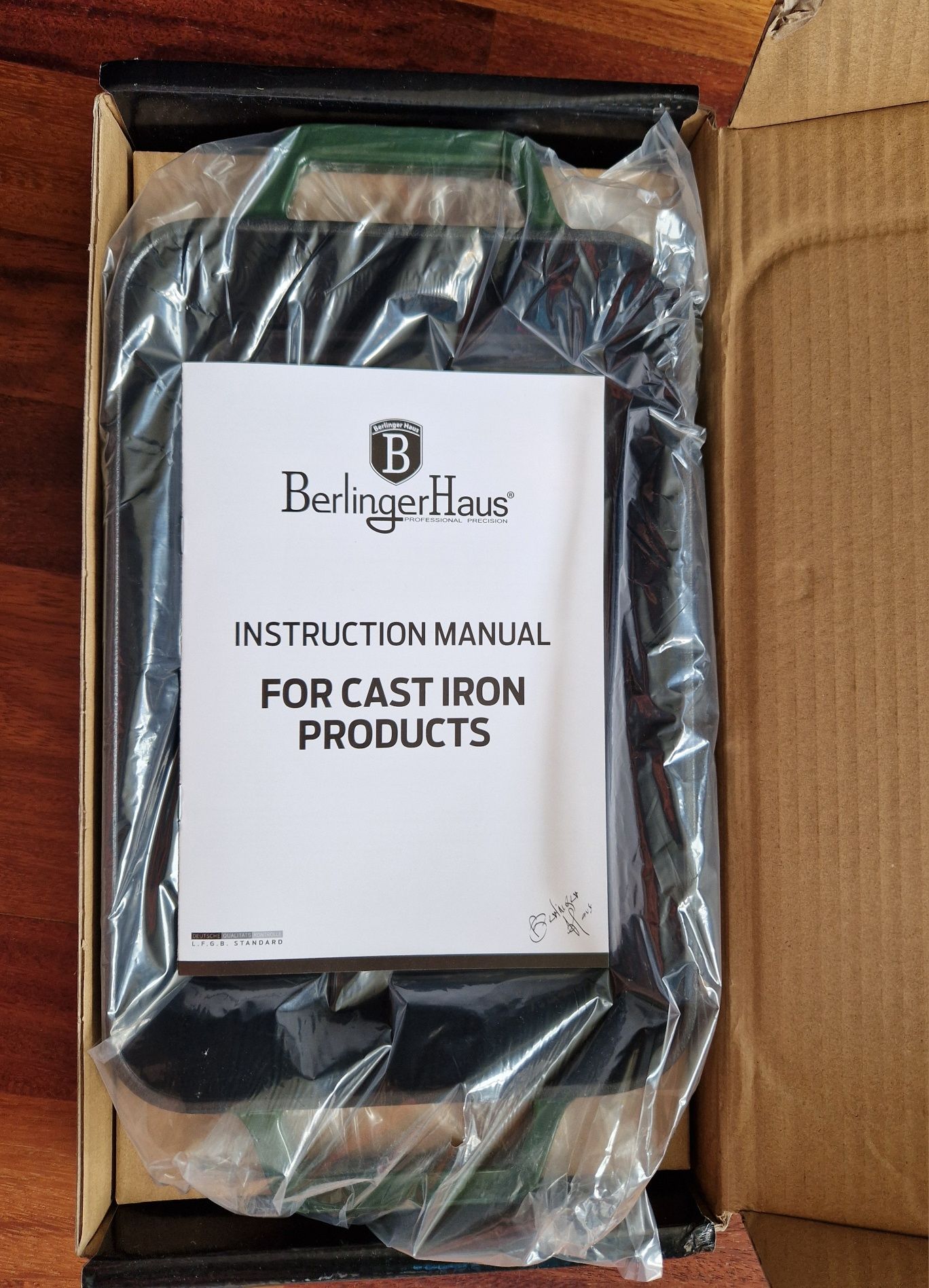 Żeliwna brytfanna BerlingerHaus poj. 3 litry nowa