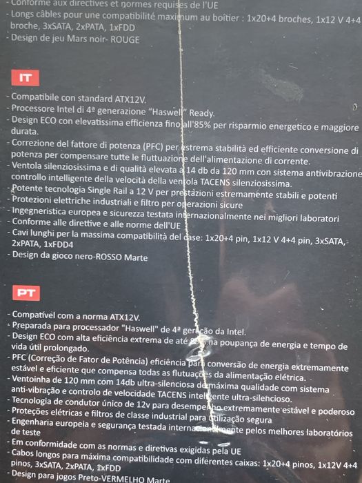 Mars Gaming MP500 Power Supply 500W