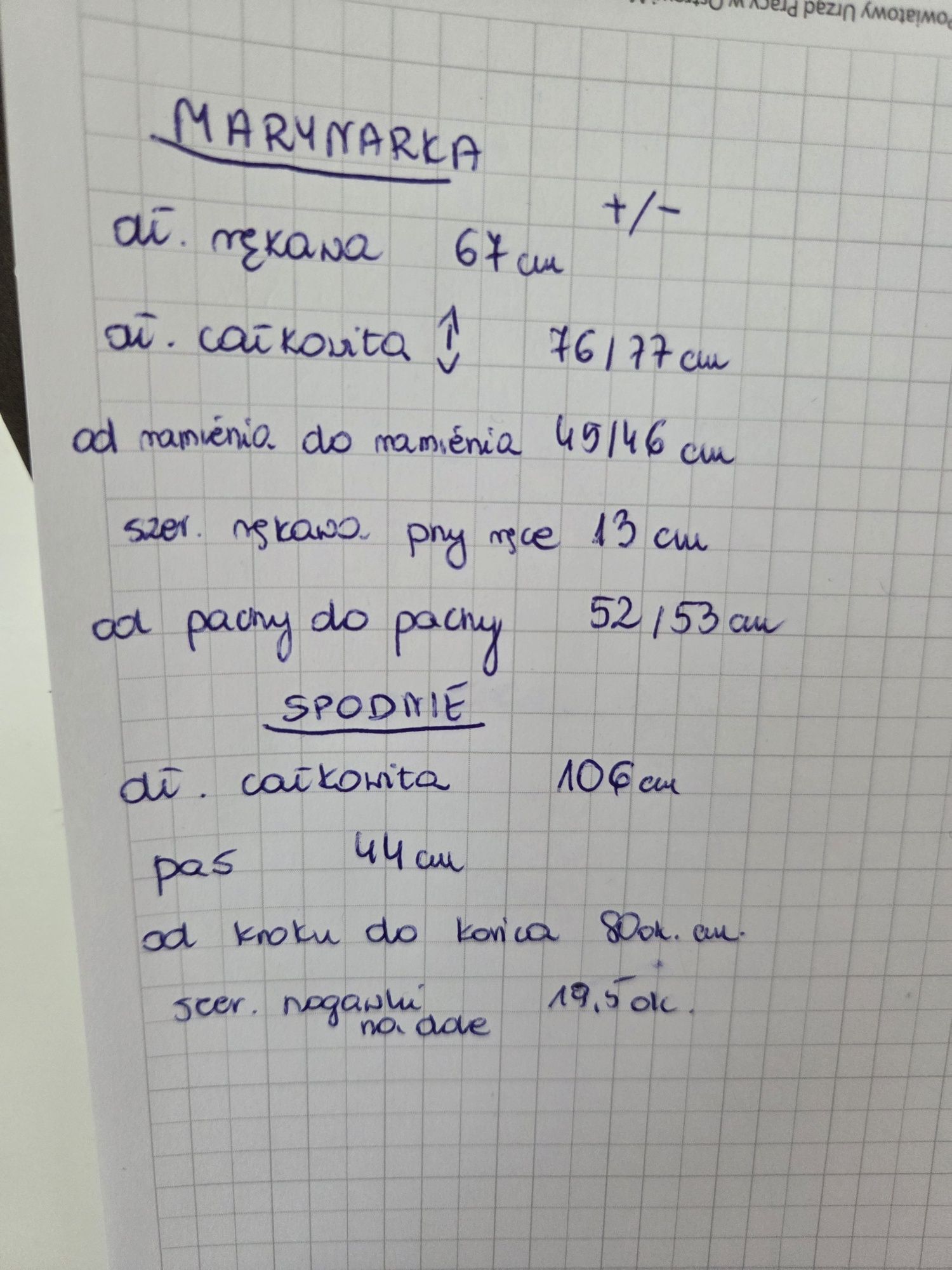 Garnitur męski m
